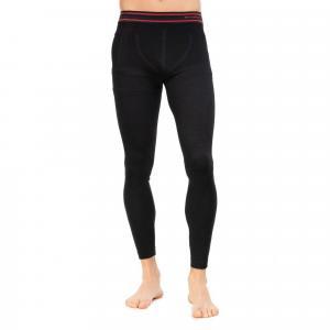 Leginsy Brubeck Active Wool Le11710 Męskie-Black l