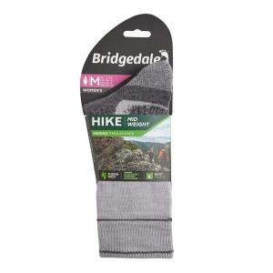 Skarpety do turystyki damskie Bridgedale HIKE MW END BO ORI LD sil M