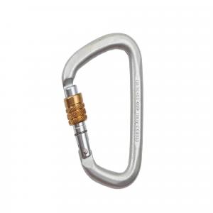 Karabinek do wspinaczki Climbing TechnologyLarge Steel CF SG