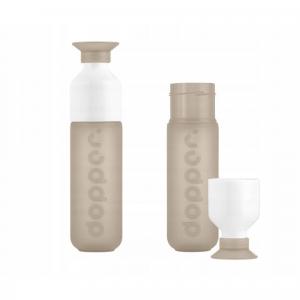 Butelka na wodę Dopper Dutch Dune 450 ml z kubkiem