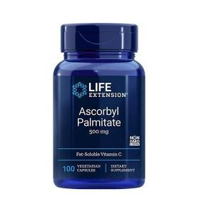 Palmitynian Askorbylu 500 mg Life Extension 100 kapsułek roślinnych