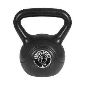 Kettlebell treningowy Gorilla Sports winylowy 2 kg