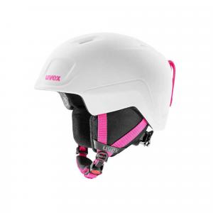 Kask narciarski dla dorosłych Uvex Heyya Pro White Pink Mat 2023