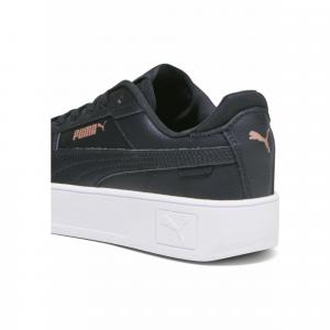 Młodzieżowe sneakersy Carina Street PUMA Black Rose Gold White Metallic