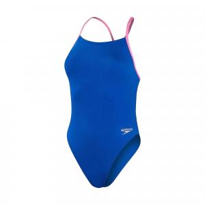 Strój pływacki damski Speedo Solid Lattice Back