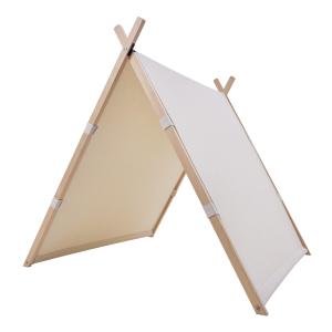 SUNNY Como, namiot tipi, 107 cm x 123 cm, kremowy, 100% naturalnej bawelny