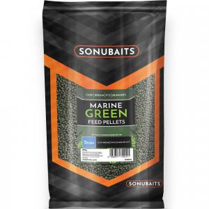 Pellet Zanętowy Sonubaits Marine Green Feed Pellets 4Mm 900G