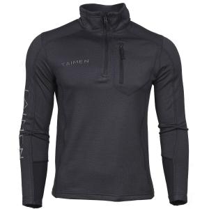 Bluza polarowa Taimen Uilgan Grid - Ciemnoszara