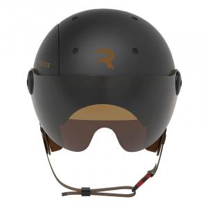 Kask z regulowanym daszkiem, zdejmowana ochrona uszu Revoe Premium