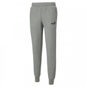 Męskie spodnie dresowe z logo Essentials PUMA Medium Gray Heather