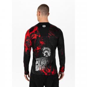 Longsleeve męski Pitbull Mesh Performance Pro plus Blood Dog II