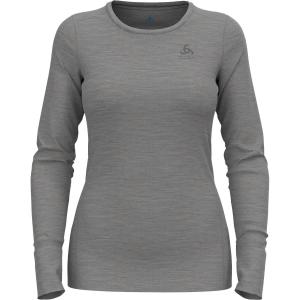 Koszulka damska Odlo BL TOP crew neck l/s MERINO 200