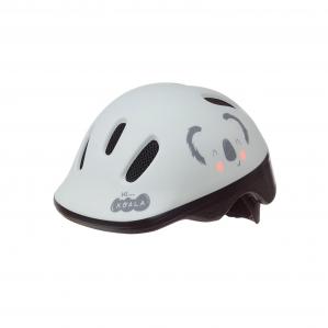 Kask dziecięcy Koala szary