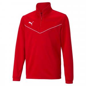 Bluza do piłki nożnej dla dzieci Puma JR Teamrise 1/4 Zip Top