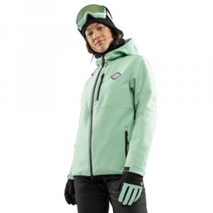 Damska kurtka snowboardowa Sporty zimowe Siroko W2-W Emerald