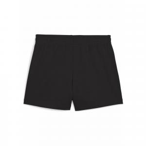Młodzieżowe szorty Essentials Script PUMA Black