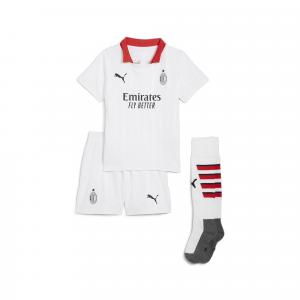 Dziecięcy strój wyjazdowy AC Milan 24/25 PUMA White