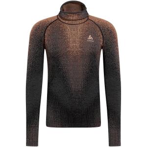 Bluza termoaktywna męska Odlo Blackcomb Eco BL Top Facemask LS