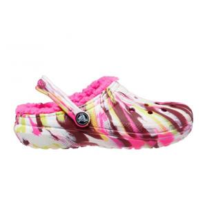 Klapki dziecięce Crocs Classic Lined Marbled ocieplane