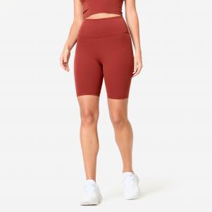 Legginsy krótkie fitness damskie Domyos