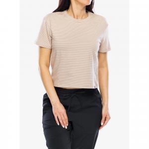 Koszulka bawełniana damska Black Diamond BD Stripe SS Tee