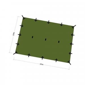 Outdoorowy Superlight Tarp XL - Olive Green DD Hammocks