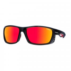 Okulary przeciwsłoneczne unisex OPC SPORT EVEREST Matt Black Red + ETUI