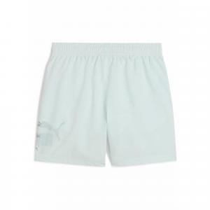 Młodzieżowe tkane szorty Essentials Logo Lab Summer PUMA Peaceful Blue