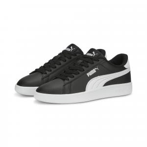 Młodzieżowe skórzane sneakersy Smash 3.0 PUMA Black White