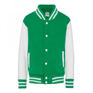 Kurtka Dziecięca W Kontrastowe Paski Varsity