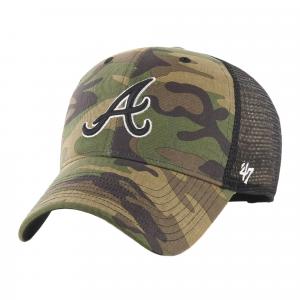 Czapka z daszkiem 47 Brand MLB Atlanta Braves Camo Branson MVP