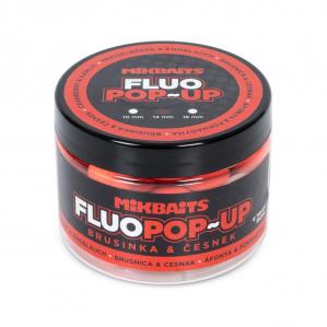 Przynęta Kulki Mikbaits Pop-Up Fluo Boilies 150Ml - Żurawina-Czosnek 14Mm