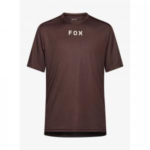 Koszulka rowerowa męska Fox Ranger SS Jersey Wordmark