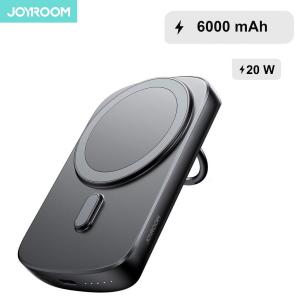 Powerbank Joyroom 6000mAh 20W MagSafe z ringiem i podstawką