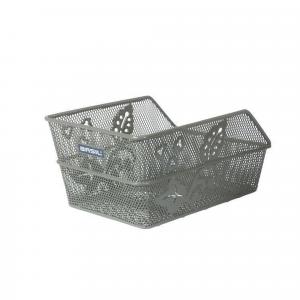 Kosz Rowerowy Cento S Fm Flower Ze Stałym Mocowaniem 31 X 21 X 9 Cm - Oliwkowy