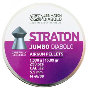 Śrut do wiatrówek Straton 1,03 grama kal. 5,5 mm 250 sztuk