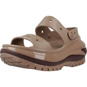 Klapki Crocs Model Classic Mega Crush Sandal Kolor Brązowy