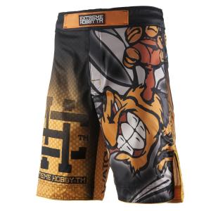 Spodenki do Grapplingu MMA BJJ K1 męskie EXTREME HOBBY ANGRY WASP