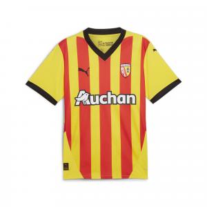 Męska koszulka domowa RC Lens 24/25 PUMA Pelé Yellow Red