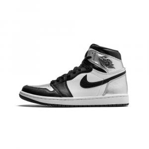 Buty do chodzenia dla dorosłych Air Jordan 1 Retro High Silver Toe