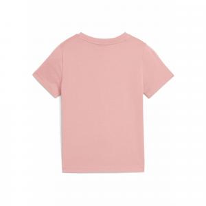 Dziecięca koszulka ESS z logo No. 1 PUMA Pink Fruit