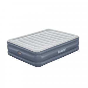 Materac dmuchany z wbudowaną pompką Bestway 203x152x51cm 6713I