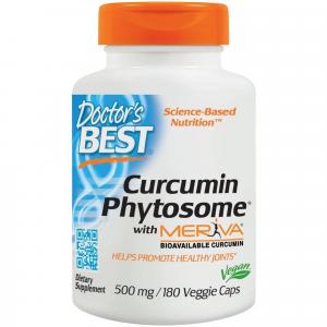 Doctor's Best Curcumin Phytosome with Meriva 500mg - 180 vcaps