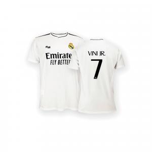Koszulka unisex kibica Realu Madryt 2024-25 premium, replika- Vini Jr.- 7