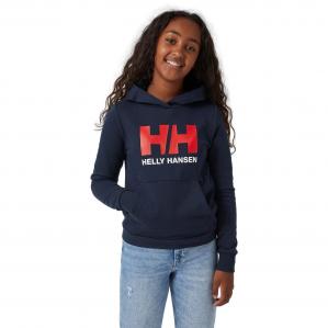 Bluza dziecięca z kapturem Helly Hansen logo 2.0