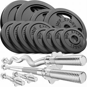 Zestaw obciążeń żeliwnych Hop-Sport Strong 66kg
