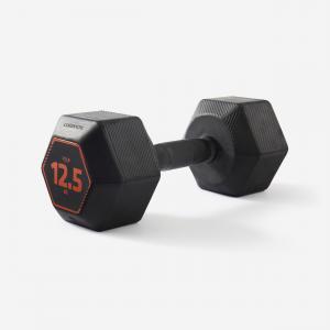 Hantla do cross treningu i treningu siłowego Corength Hex Dumbbell 12,5 kg