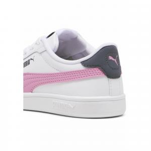 Dziecięce buty Smash 3.0 L PUMA White Mauved Out Galactic Gray Pink
