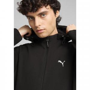 Męska rozpinana bluza z kapturem EVOSTRIPE PUMA Black