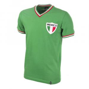 Koszulka retro piłkarska dla dorosłych - Meksyk z Pelé 1980 - Zielona